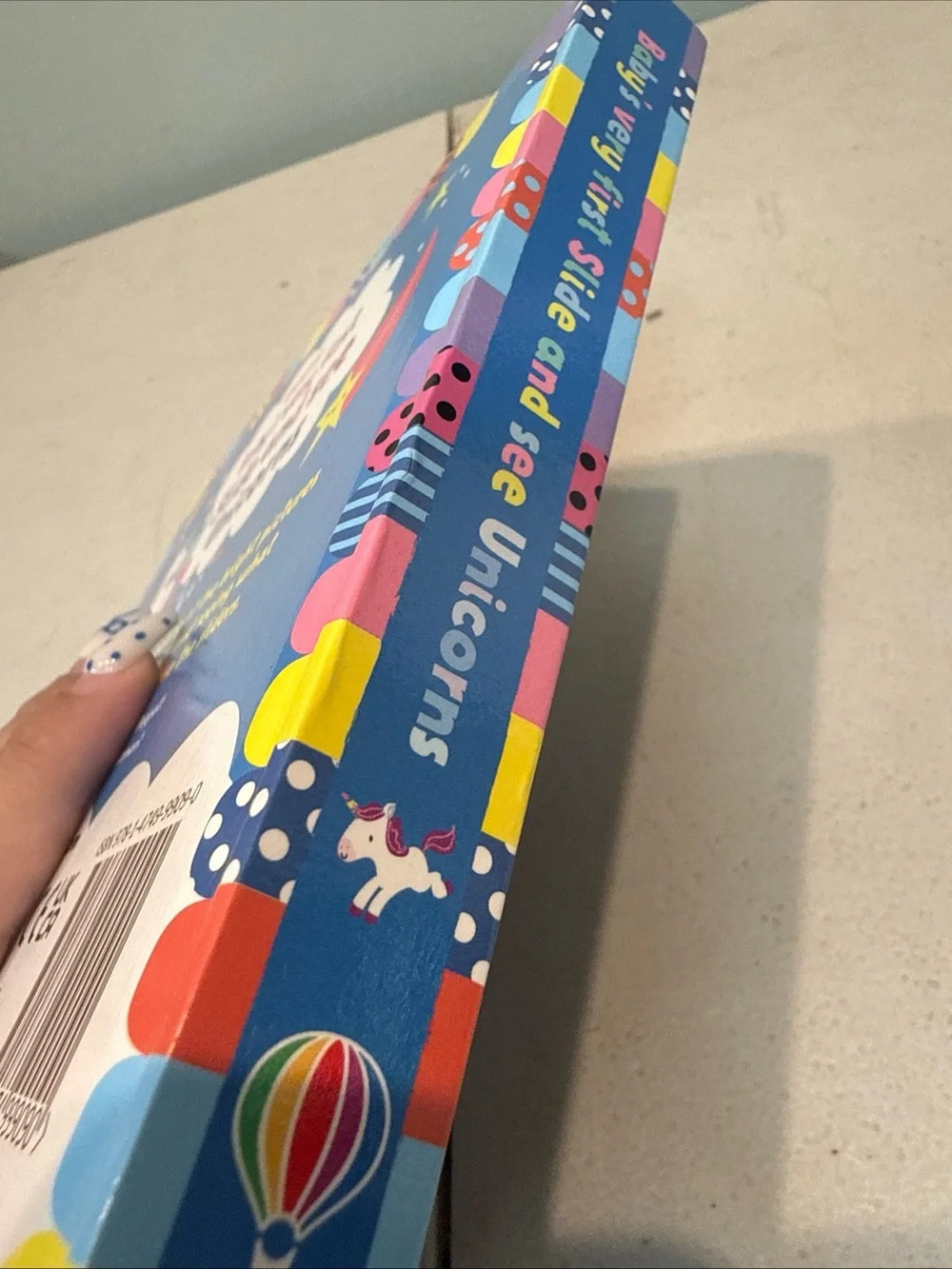 Usborne Baby’s Very First Slide and See: Unicorns – Board Book (Interactive)